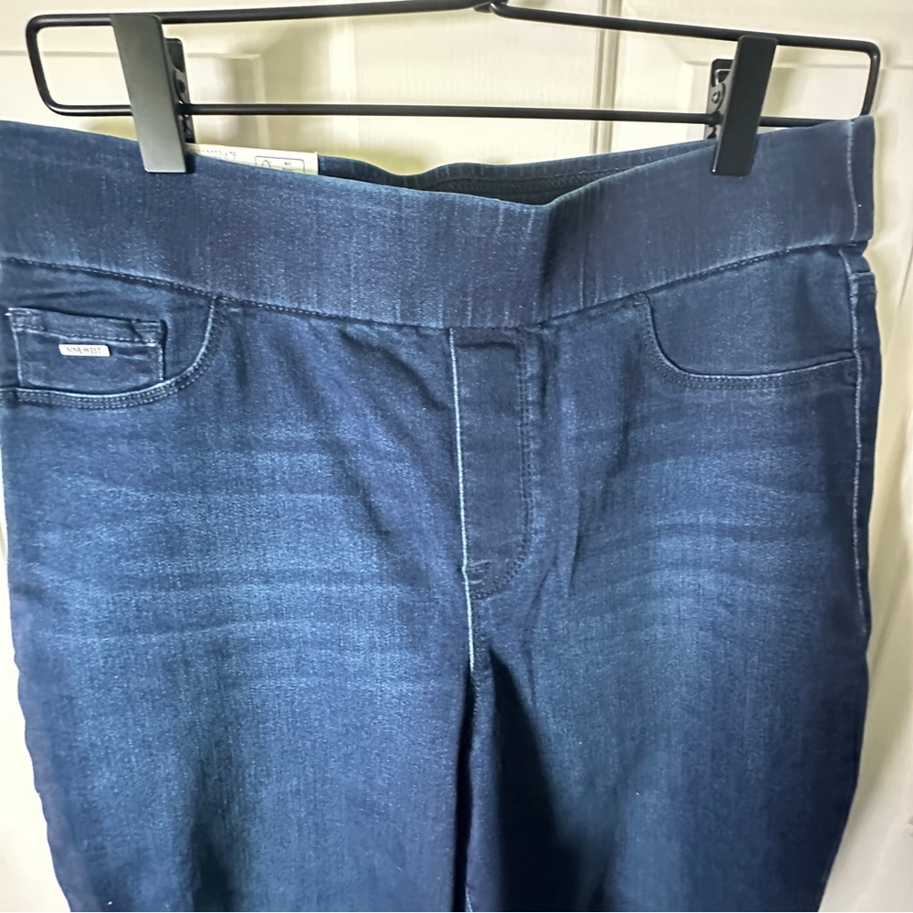Nine West Dark Blue HEIDI PULL-ON CROP - Picture 3 of 10